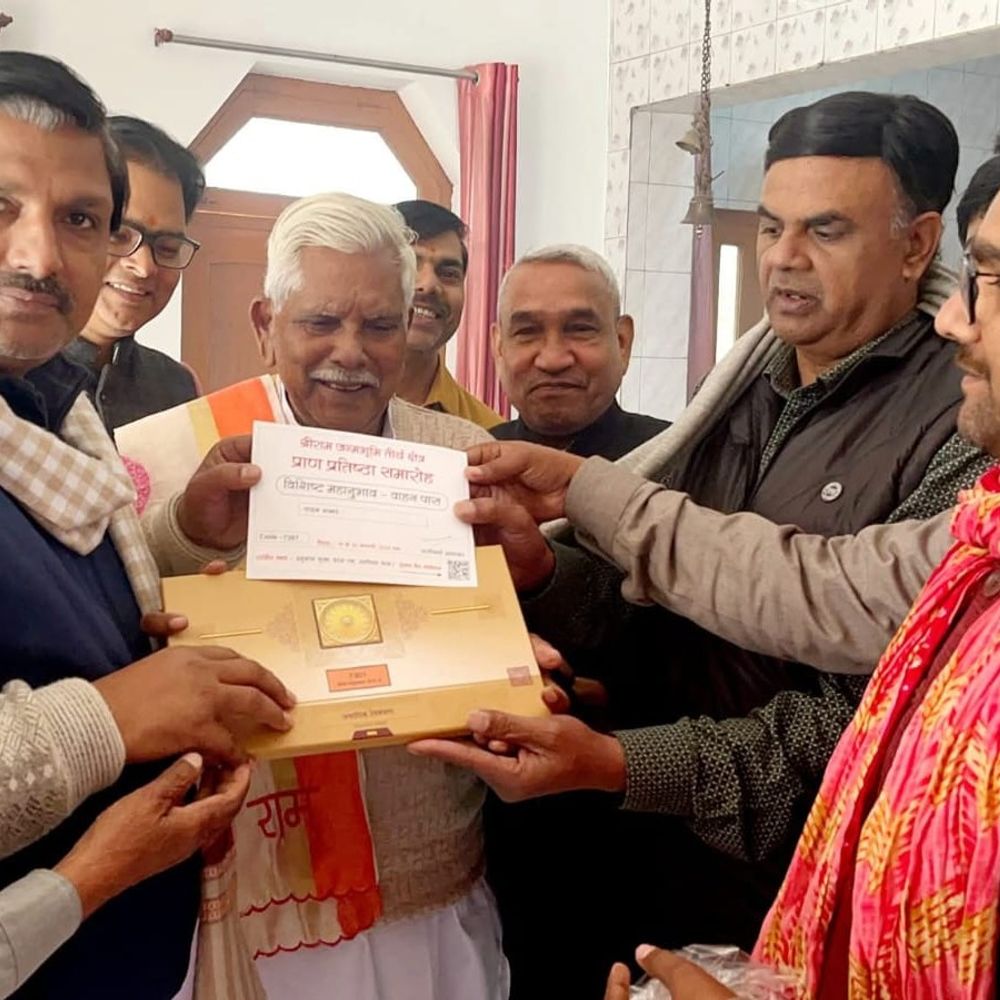78 साल के सियाराम उमरवैश्य का निधन:जमीन बेचकर राम-मंदिर के लिए दान किए थे 1 करोड़; प्राण-प्रतिष्ठा समारोह में मिला था विशेष आमंत्रण