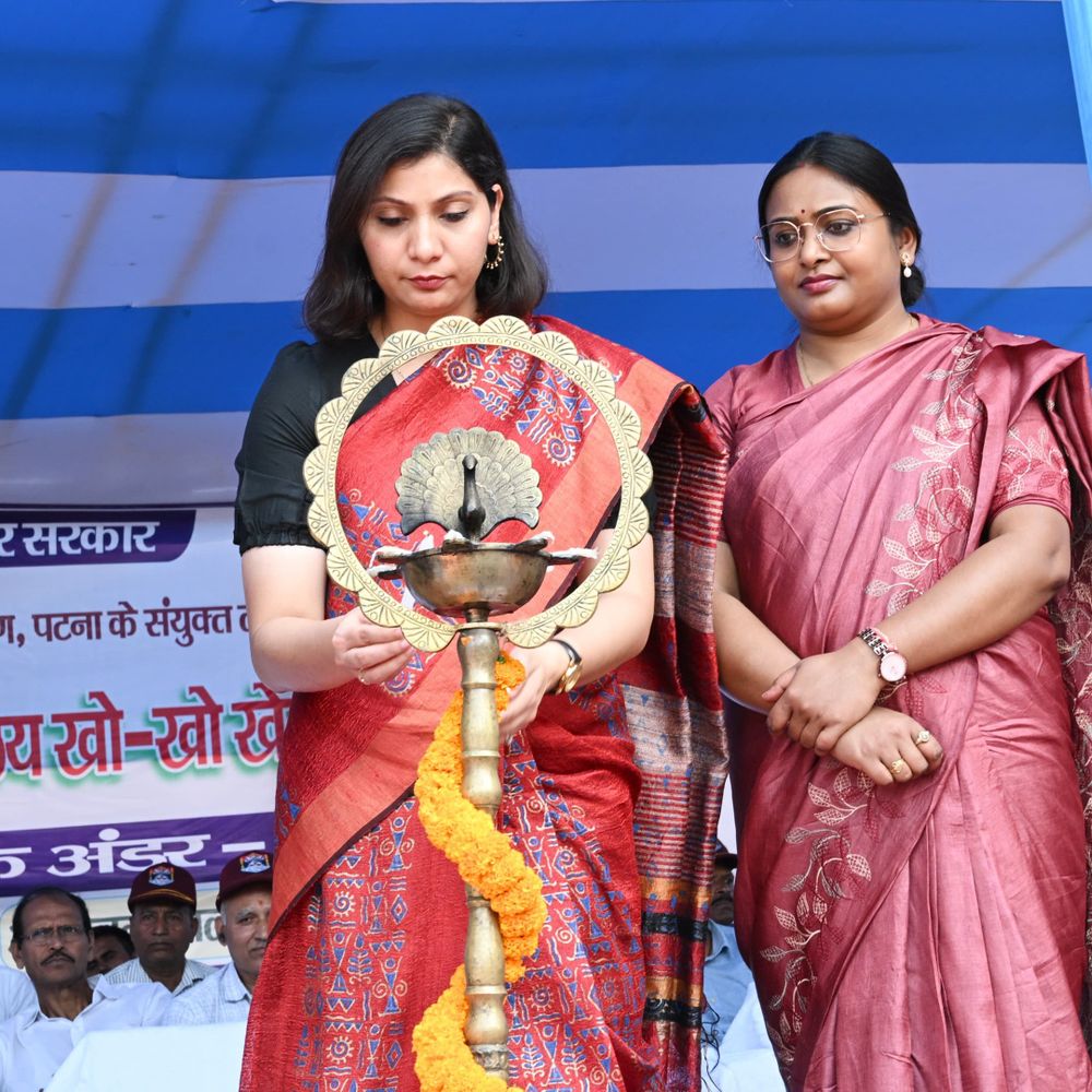 बक्सर में स्टेट लेवल खो-खो कॉम्पटीशन शुरू:360 खिलाड़ी दिखा रहे टैलेंट, MP हाई स्कूल में 29 अक्टूबर तक चलेगी