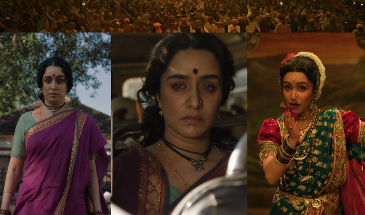Eetha Official Trailer Release | Shraddha Kapoor मशहूर लोक कलाकार Vithabai Narayangaonkar के किरदार में बिखेरेंगी जलवा