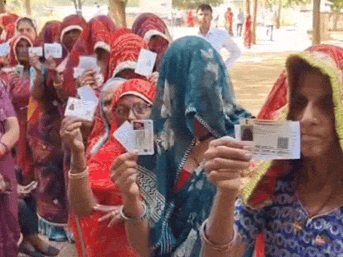 6 पंचायत समितियां में पिछले चुनाव से ज्यादा हुई वोटिंग:पिपराली में सबसे ज्यादा 69.76; अजीतगढ़ में 58.35% मतदाताओं ने डाले वोट