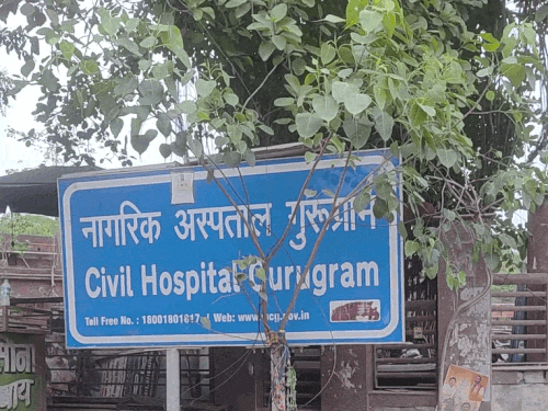 गुरुग्राम में हॉस्पिटल वार: एमएलए मुकेश शर्मा की दो-टूक:बोले-कोई कितनी भी अड़चन डाले, बिल्डिंग वहीं बनेगी, मंत्री नरबीर के ‘ट्रैफिक जाम’ फॉर्मूले को झटका