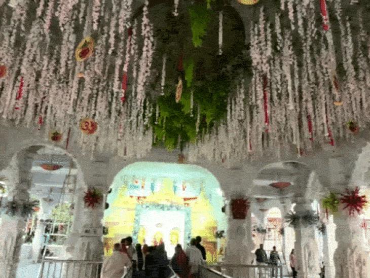 देवी की आराधना का पर्व आज से:बहनों के साथ विराजमान है बिजासन माता, अन्नपूर्णा में तीन बार होगा मां का श्रृंगार