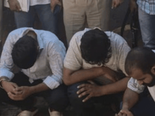 जींद में स्क्रैप कारोबारी से लूट के 4 आरोपी गिरफ्तार:दो कार में आए बदमाशों ने रास्ता रोककर लूटे थे र 4.98 लाख
