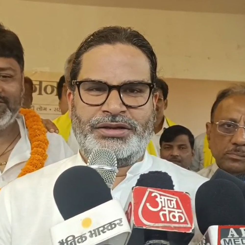 ‘NDA 8 सीटों पर खाता खोलने की लड़ाई लड़ रहा’:प्रशांत किशोर बोले-सम्राट चौधरी के नेतृत्व में BJP की जीत मुश्किल; FIR पर सरकार जांच कराए