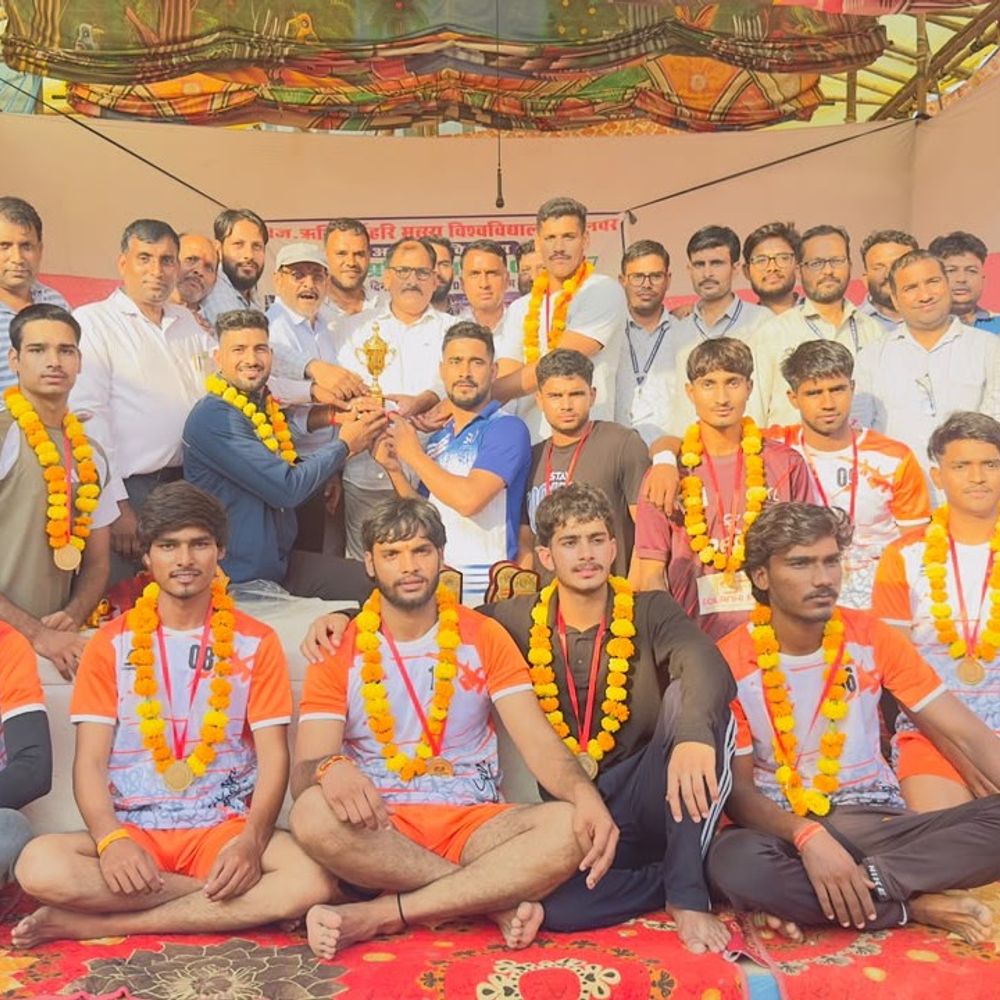 किशनगढ़ पीजी कॉलेज 13वीं बार कबड्डी चैंपियन बना:फाइनल में सरिस्का कॉलेज राजगढ़ को 22-13 से हराया, 14 टीमों ने लिया था भाग