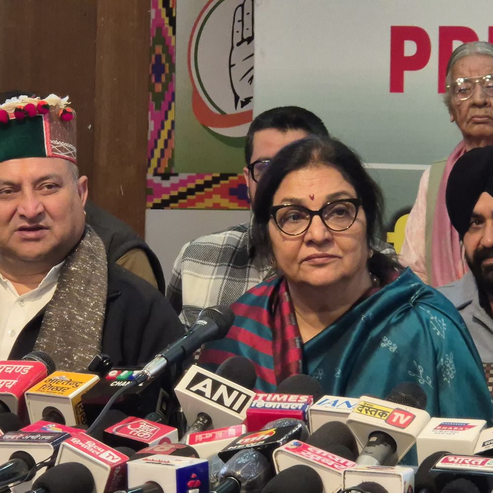 वोट चोरी के खिलाफ कांग्रेस-CPIM एक मंच पर:प्रदेश प्रभारी बोलीं- 1 नवंबर को दिल्ली में रैली, हिमाचल से जाएंगे 15 हजार लोग