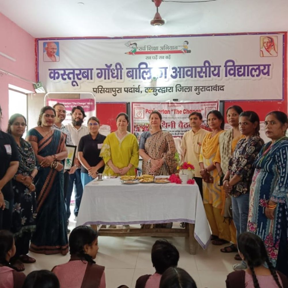किशोरियों को स्वास्थ्य और मानसिक तनाव से बचने के टिप्स:कस्तूरबा गांधी विद्यालय में कार्यशाला, मासिक धर्म स्वच्छता और करियर पर भी बात