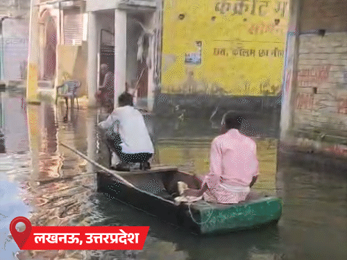 यूपी के उन्नाव में गंगा नदी उफान पर, घर डूबे:हिमाचल में चार दिन बारिश का अलर्ट, उत्तराखंड में अक्टूबर में ही बर्फबारी शुरू
