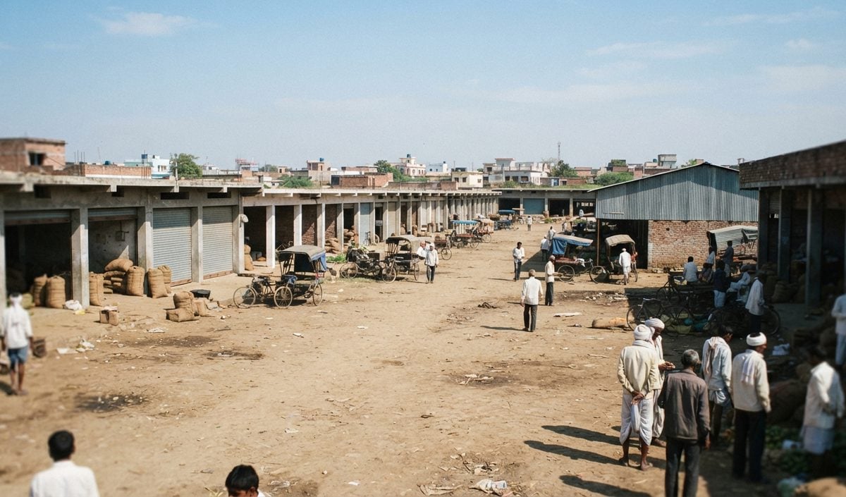 Sonbhadra के Robertsganj मंडी परिसर में भीषण आग, 12 दुकानें जलीं और 40 लाख का नुकसान