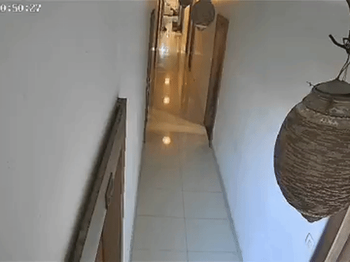 होटल में बैंक मैनेजर की पत्नी की मौत का CCTV:झांसी में चेकआउट के समय रूम में खड़े-खड़े गिरी, 4 महीने पहले शादी हुई थी