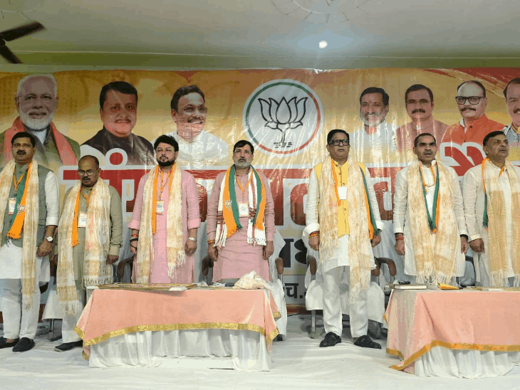 अवध क्षेत्र के 8 जिलाध्यक्ष, क्षेत्रीय समिति के साथ मंथन:मतदाता सूची से बूथ प्रबंधन तक, विधानसभा चुनाव के लिए भाजपा ने कसी कमर