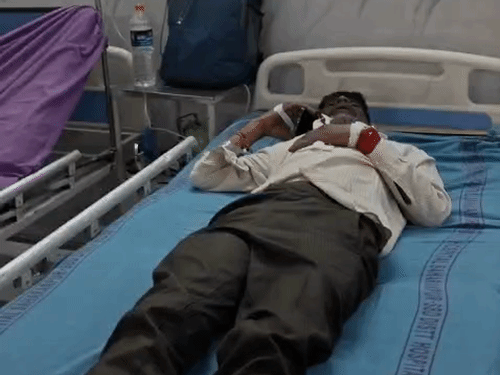 सहारनपुर में ट्रेक्टर ट्रॉली को कंटेनर ने मारी टक्कर:हादसे में दो श्रद्धालुओं की मौत,20 से अधिक घायल
