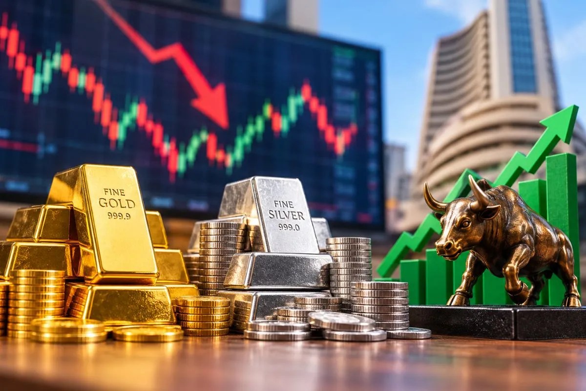Investment Strategy: सोना, चांदी या शेयर बाजार, मौजूदा हालातों में नया पैसा कहां लगाएं निवेशक? एक्सपर्ट से समझिए