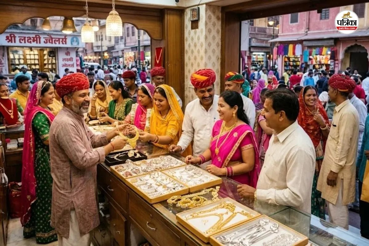 Rajasthan : सोना-चांदी में फिर लौटा रुझान, कीमतों में आई गिरावट, ऑर्डर होने लगे बुक, दुकानदार खुश
