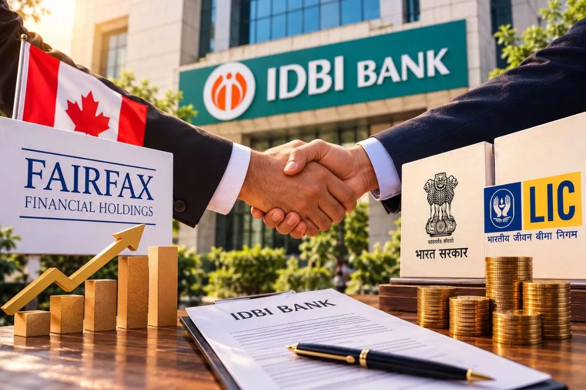 IDBI बैंक में सरकार और LIC बेचेगी अपना हिस्सा, 52,878 करोड़ में Fairfax खरीदेगी 60.72% हिस्सेदारी