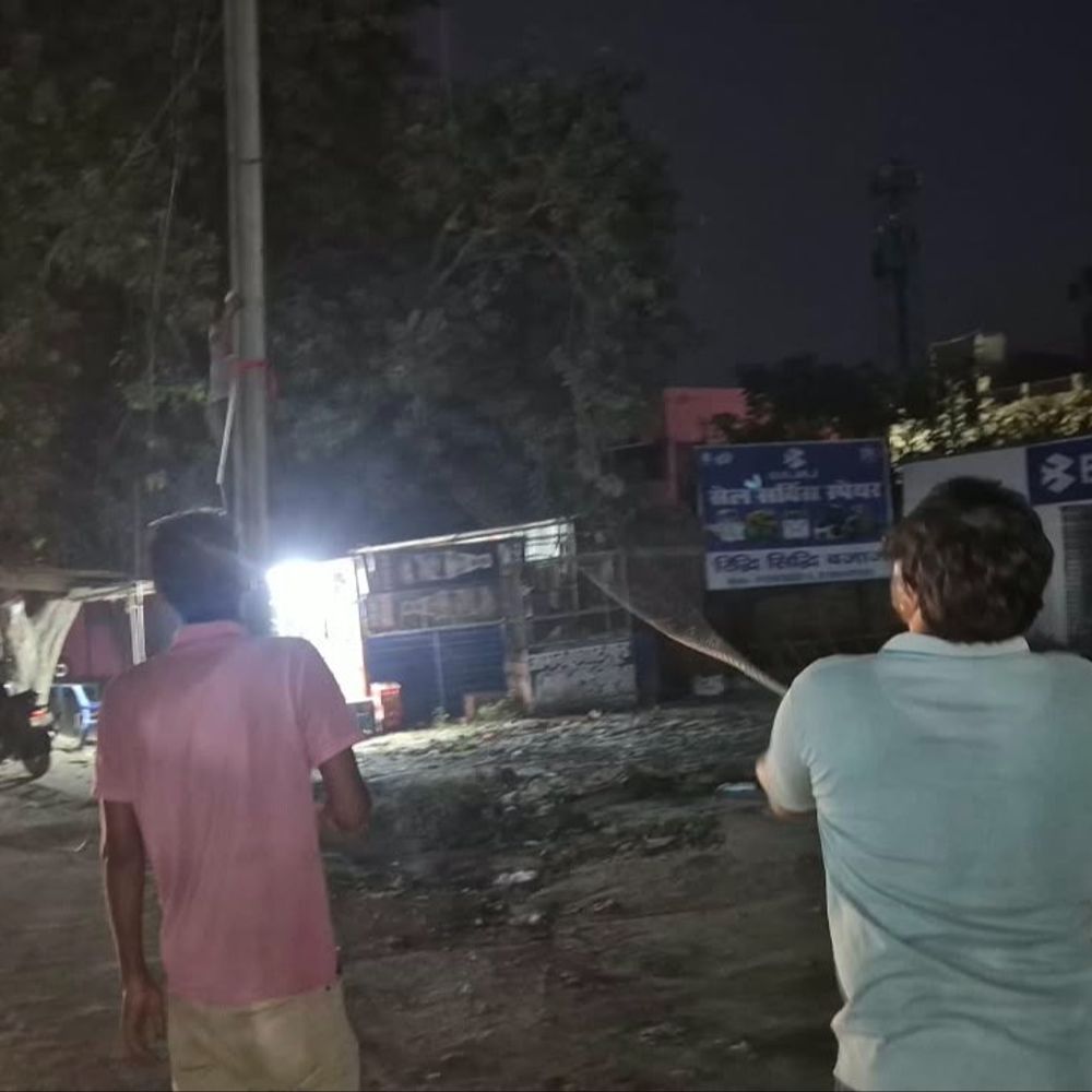नवरात्र में अंबा में अघोषित बिजली कटौती से आक्रोश:सुबह 10 से दोपहर 3 बजे तक लिया था परमिट, शाम तक आपूर्ति रही बाधित