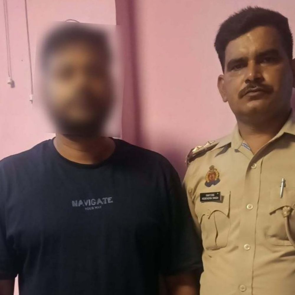 लखनऊ में नौकरी के नाम पर रुपए लिए:दबाव बढ़ा तो खुद के अपहरण की झूठी सूचना दी, पुलिस ने अहमदाबाद से पकड़ा