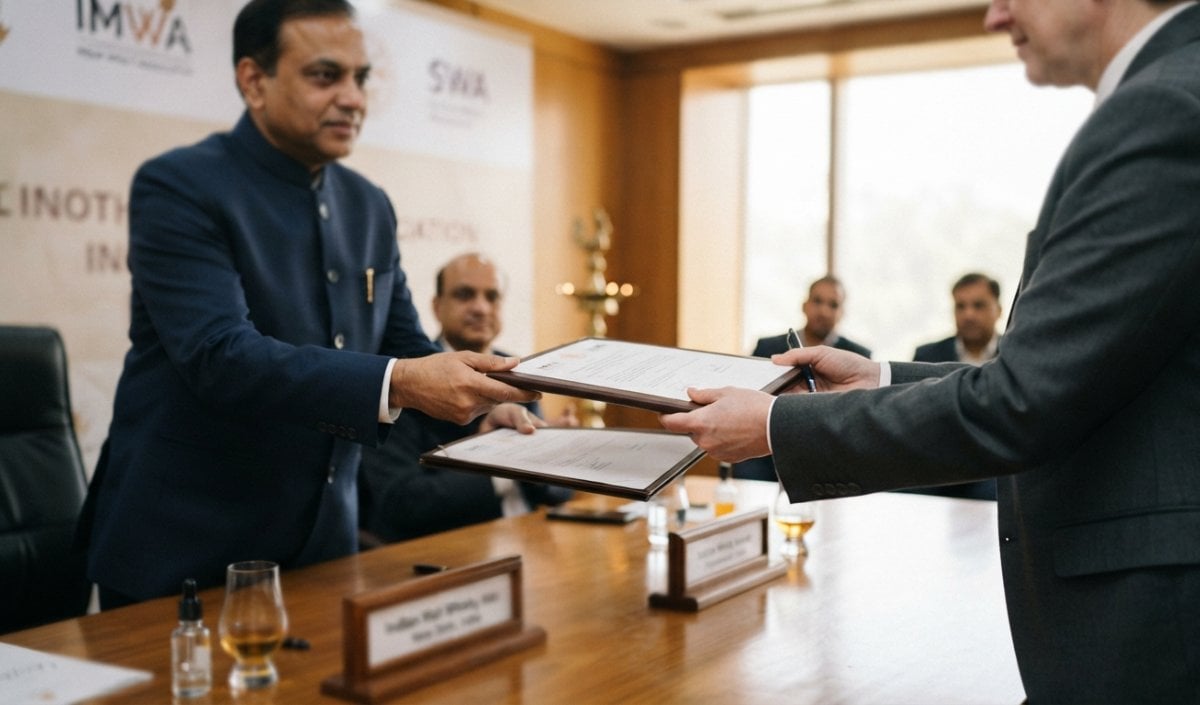 IMWA और Scotch Whisky Association में हुआ समझौता, दोनों देशों में बढ़ेगा कारोबार