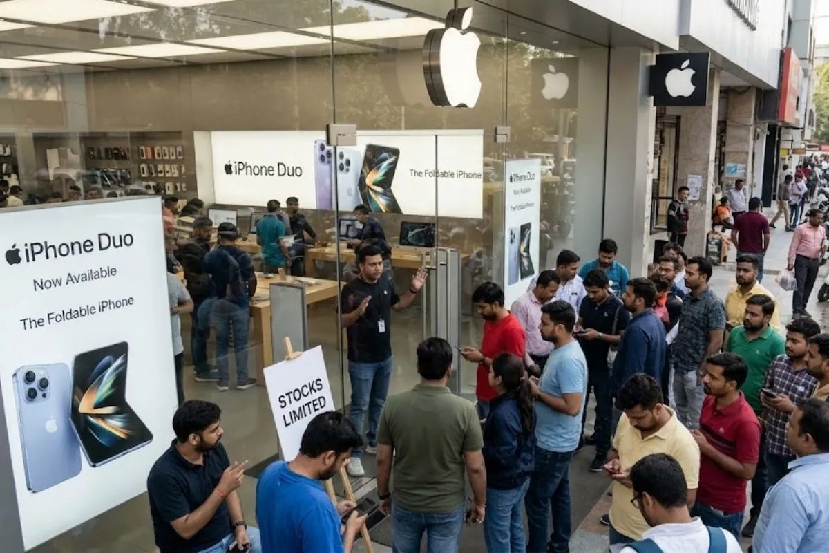 Apple iPhone Duo के लिए भारत में 1 लाख रुपये ज्यादा भी देने को तैयार ग्राहक, मार्केट में यह क्या चल रहा?