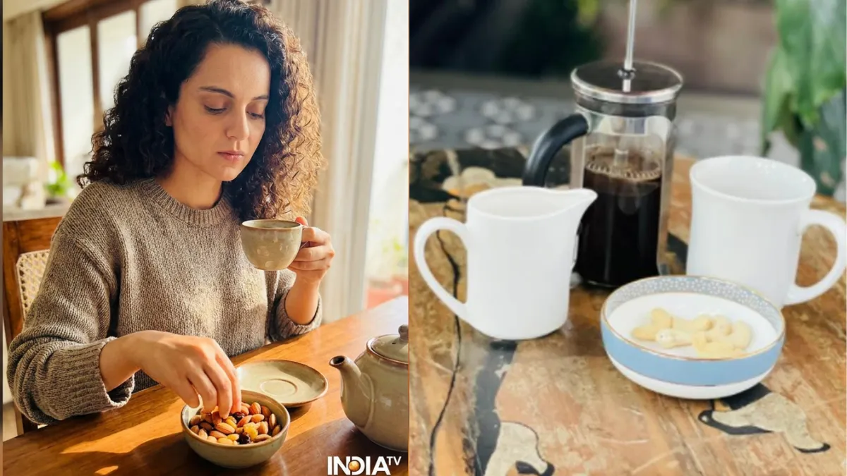 चाय के साथ भीगे बादाम और किशमिश खाती हैं कंगना रनौत, क्या आयुर्वेद के हिसाब से ऐसा करना सही है?