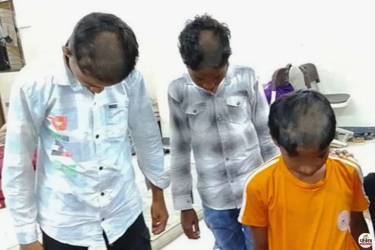 चंद्रपुर: ट्रिमर पड़ा बंद तो बच्चों को आधा गंजा कर छोड़ा, फिर रातों-रात 500 छात्रों का हेयरकट, मचा बवाल