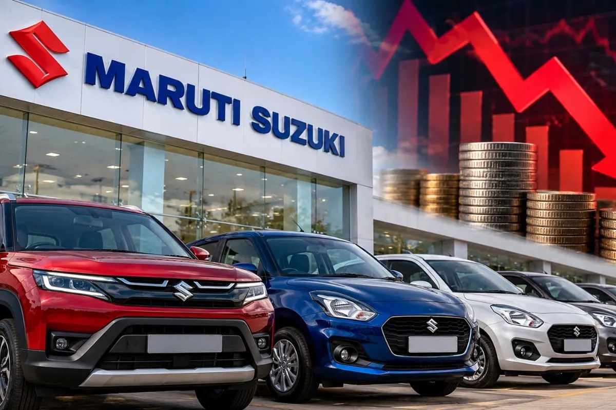 Maruti Suzuki Q2 Results: रिकॉर्ड बिक्री के बावजूद 27% घटा मारुति सुजुकी का मुनाफा, जानिए क्या रही वजह