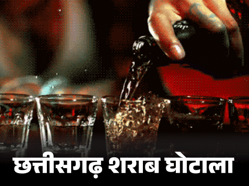 ढेबर के गोदाम से दुकानों तक पहुंचती थी डुप्लीकेट शराब:नोएडा-रायपुर में छपे डुप्लीकेट होलोग्राम, डिस्ट्रीब्यूशन का अड्‌डा GST ऑफिस को बनाया था