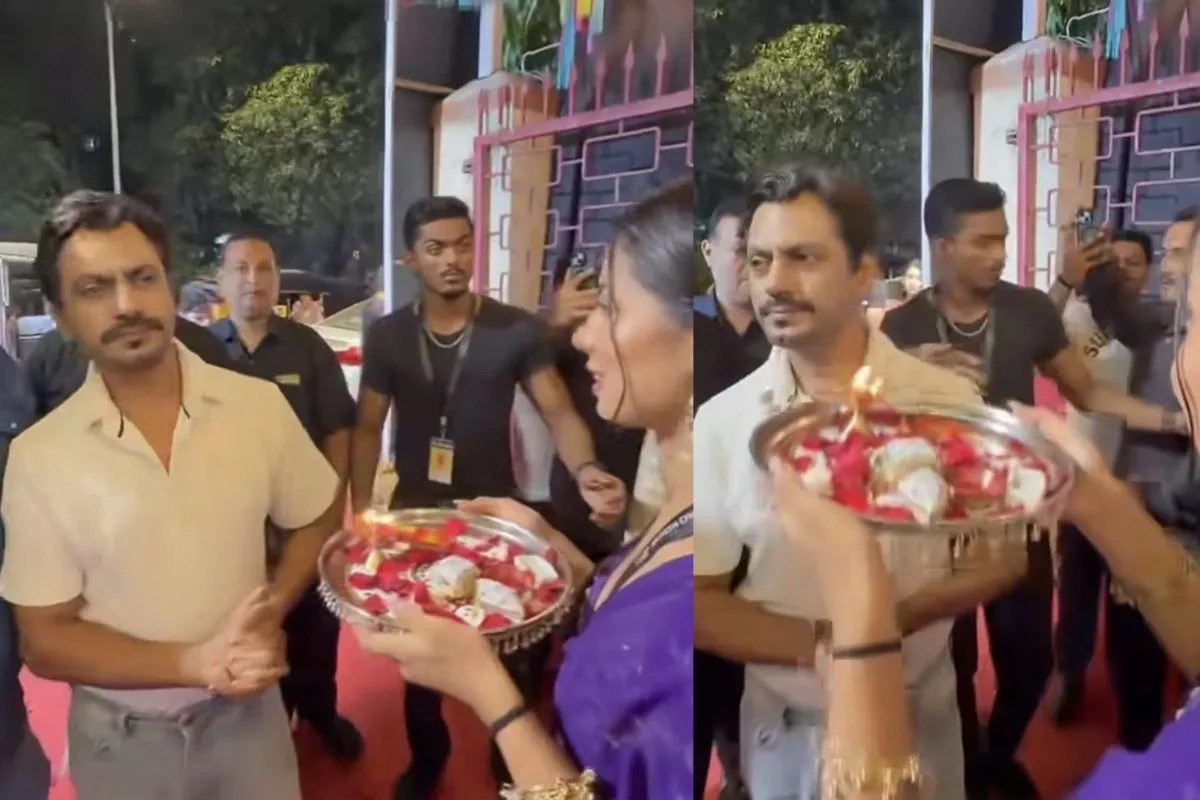 आरती के समय इधर-उधर देखने लगे नवाजुद्दीन सिद्दीकी, बिना कुछ बोले निकले, इटरनेट पर लोगों ने उठाए सवाल
