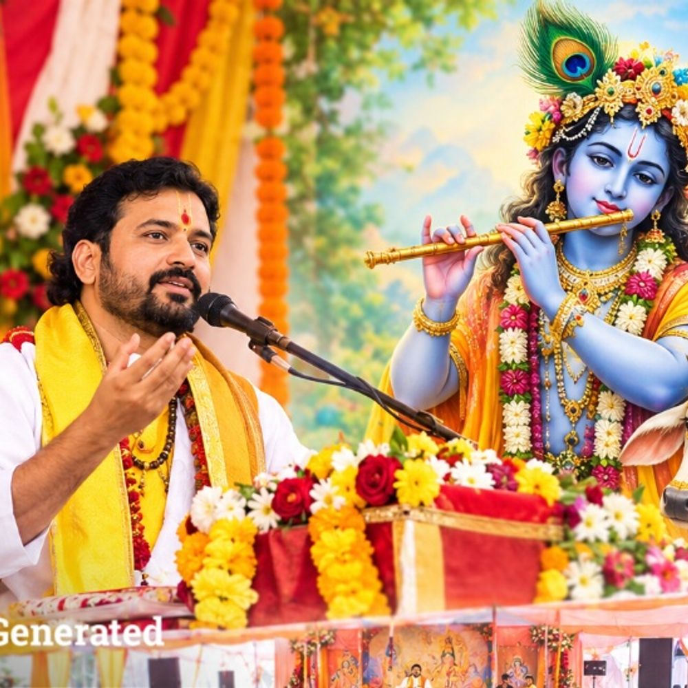 अयोध्या में श्रीमद्भागवत कथा 20 अक्टूबर से:कलश यात्रा, रासलीला और गोवर्धन कथा संग हवन होगा आयोजित