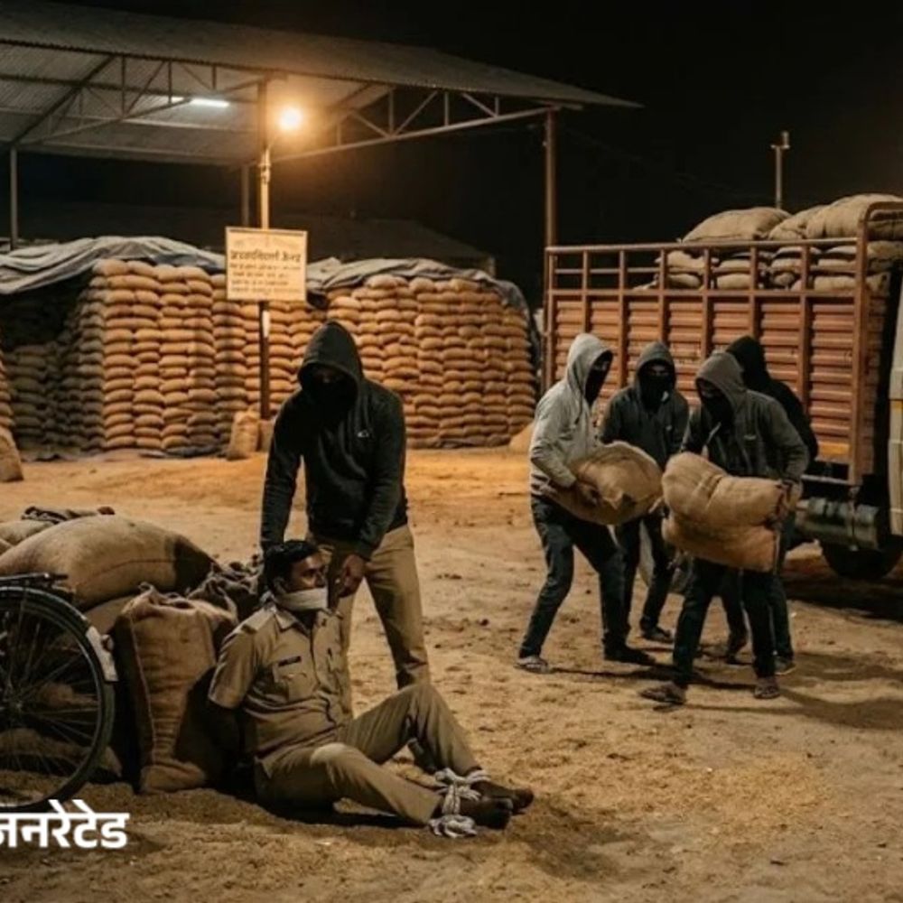 ऐलनाबाद पुलिस ने अरेस्ट किया चोरी का आरोपी:25 क्विंटल गेहूं चुराया, पुलिस ने किया बरामद, दो पहले ही पकड़े जा चुके