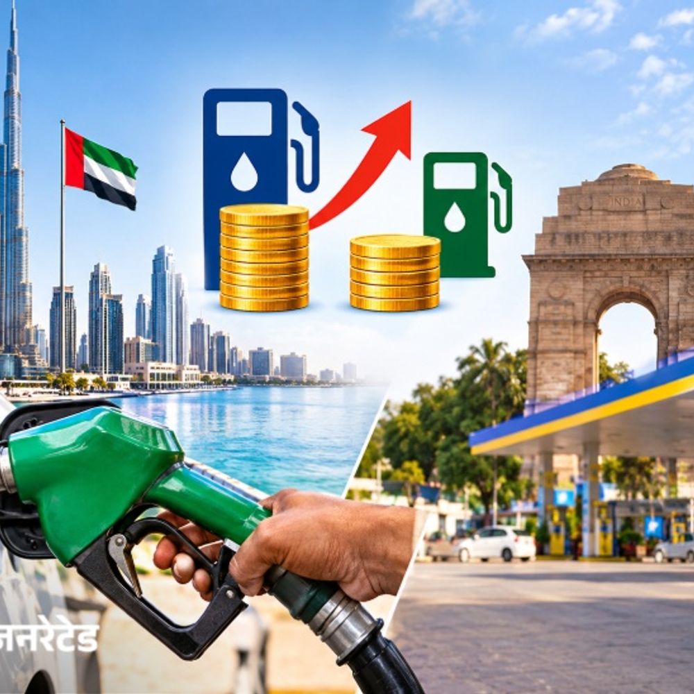 दुबई में डीजल दिल्ली से 28 रुपए महंगा हुआ:UAE सरकार ने इस महीने 12% कीमत बढ़ाई; जंग के बाद दोगुने हुए तेल के दाम