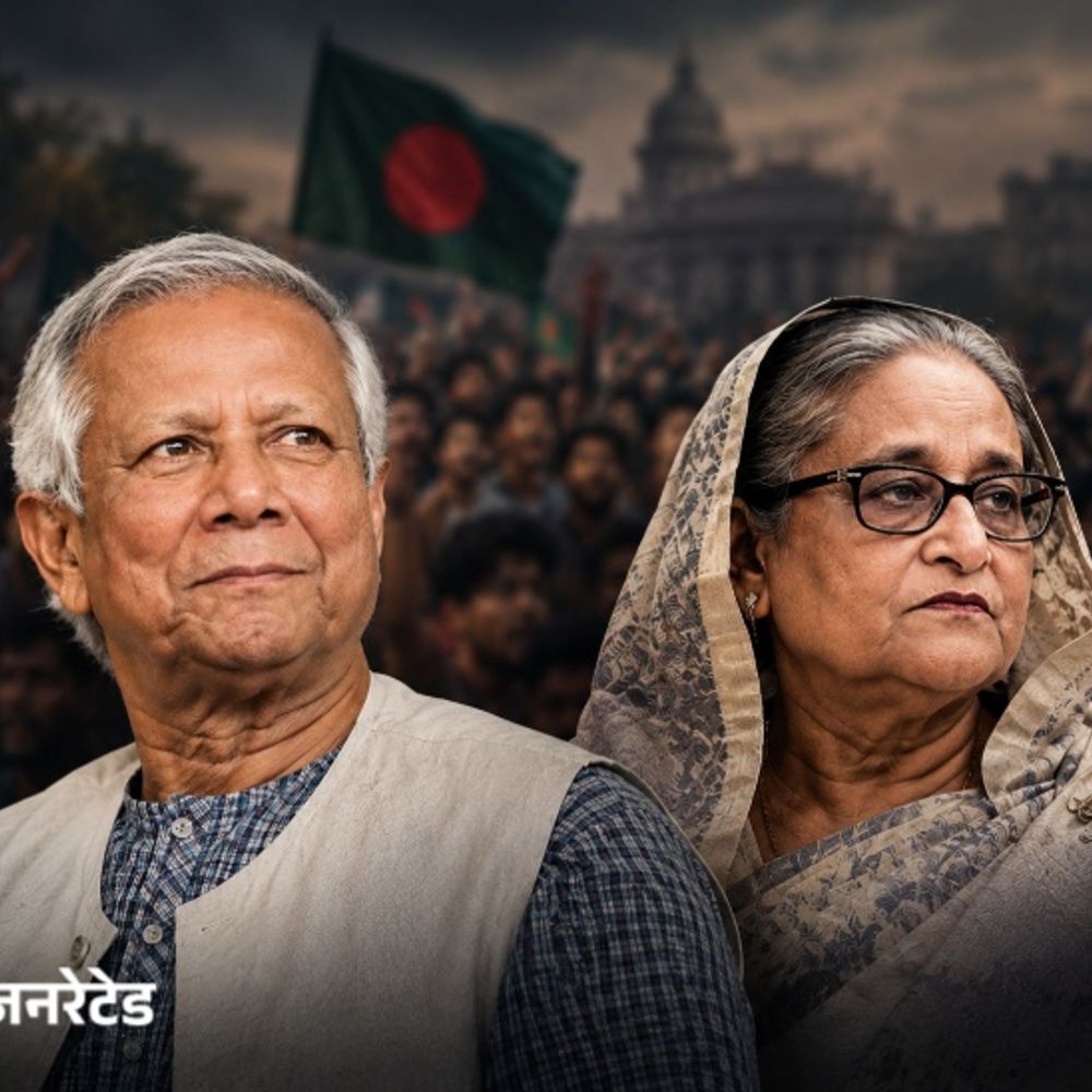 बांग्लादेश में साजिश रचकर गिराई गई थी हसीना सरकार:2 दिन पहले यूनुस से छात्रों ने संपर्क किया; विदेशी न्यूज एजेंसी के पत्रकार ने मदद की