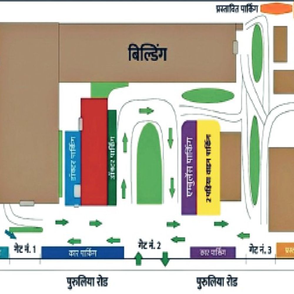 मरीजों की कटेगी जेब:सदर का पा​र्किंग शुल्क निगम से दोगुना 3 घंटे बाइक पार्क करने के 20 रुपए