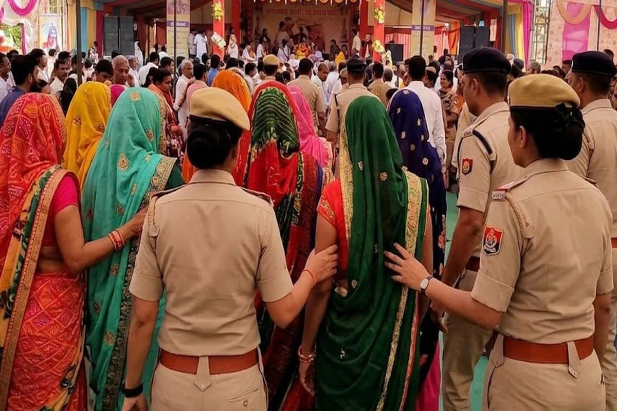 कथा में चेन स्नेचिंग करने आई अलवर की 8 महिलाएं गिरफ्तार