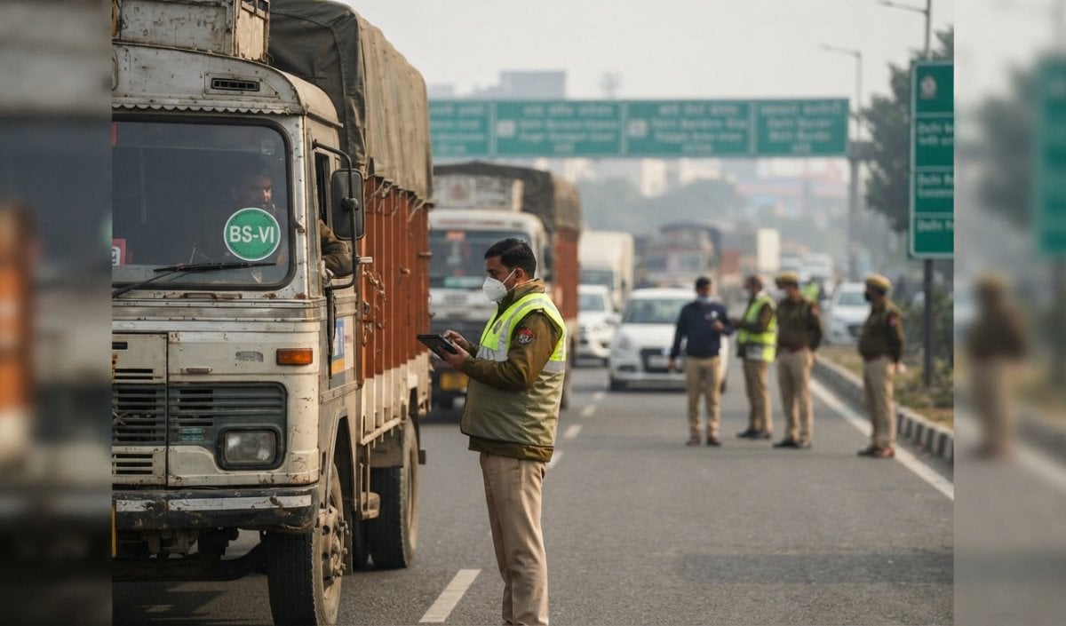 Delhi-NCR में सांसों पर संकट: Non-BS-VI Vehicles के प्रवेश पर रोक और निगरानी हुई तेज