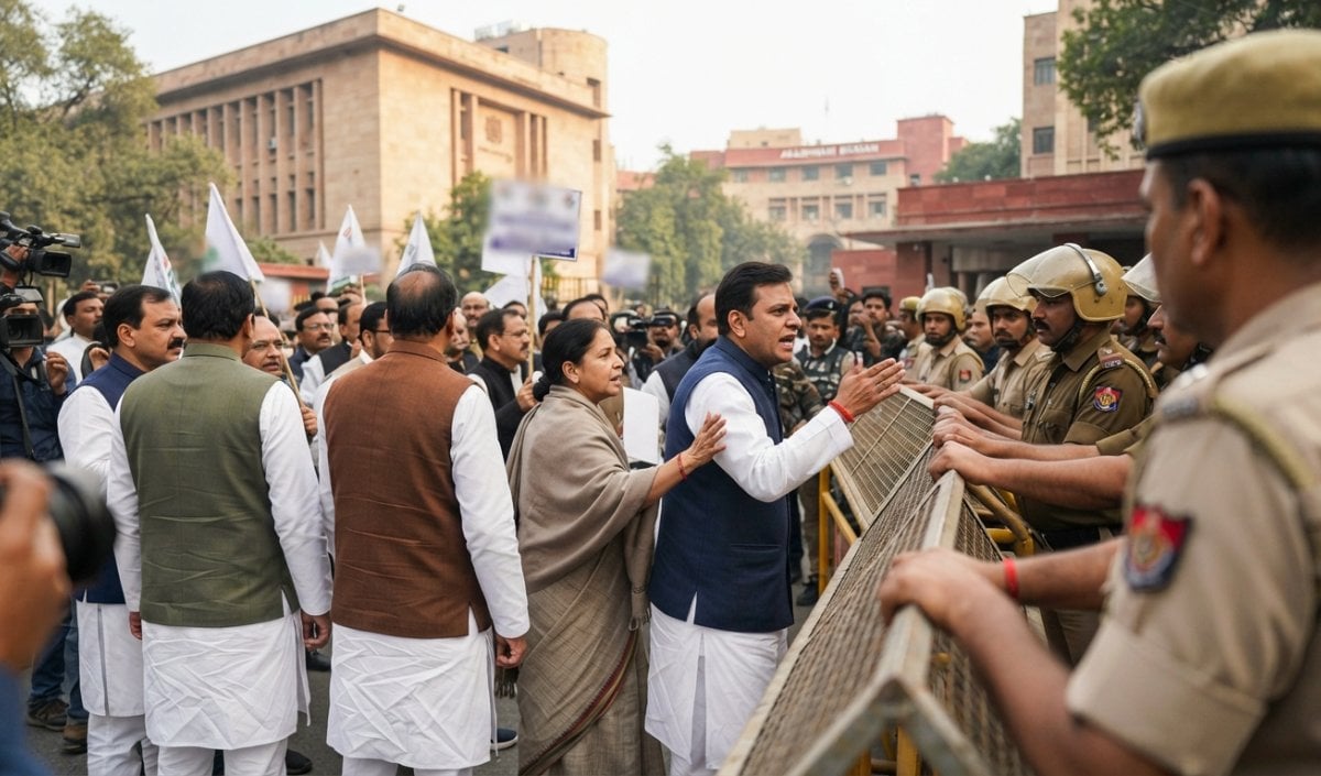 Delhi Police ने 2 अक्टूबर से दर्ज कीं 25 FIR, Rahul Gandhi और Priyanka Gandhi पर केस