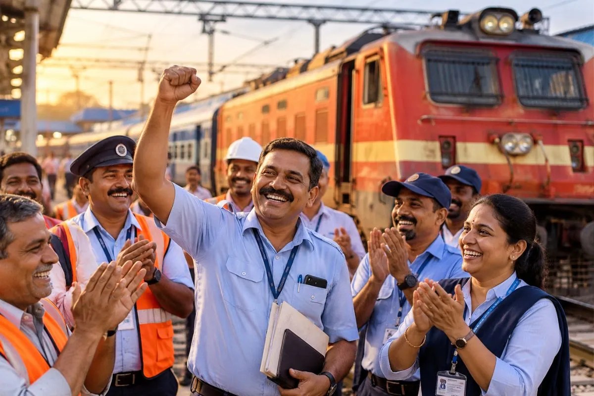 Railway Bonus 2026: 11 लाख से ज्यादा रेलवे कर्मचारियों को दिवाली से पहले बड़ा तोहफा, प्रोडक्शन लिंक्ड बोनस को मिली मंजूरी