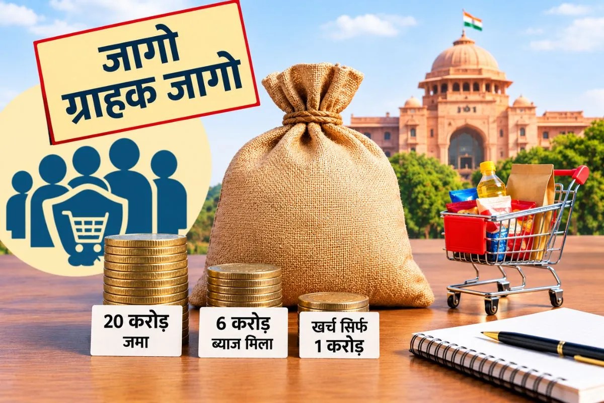 20 करोड़ जमा, 6 करोड़ ब्याज मिला, खर्च सिर्फ 1 करोड़! ‘जागो ग्राहक जागो’ के नाम पर 9 साल तक क्या करती रही राजस्थान सरकार?
