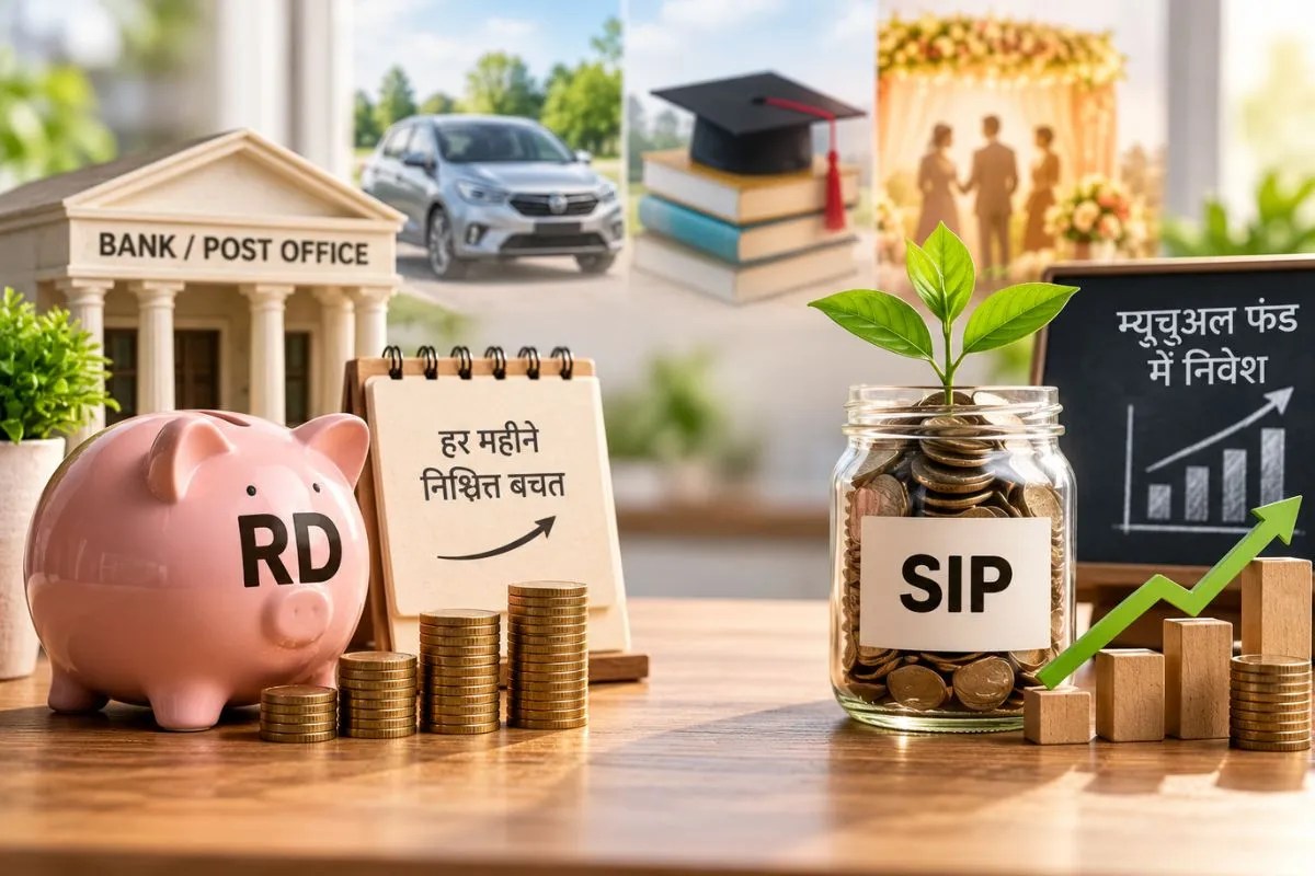 RD Vs SIP: 5 साल बाद चाहिए पैसा तो आरडी और एसआईपी में से कहां करें निवेश, जानिए कहां होगा आपको फायदा