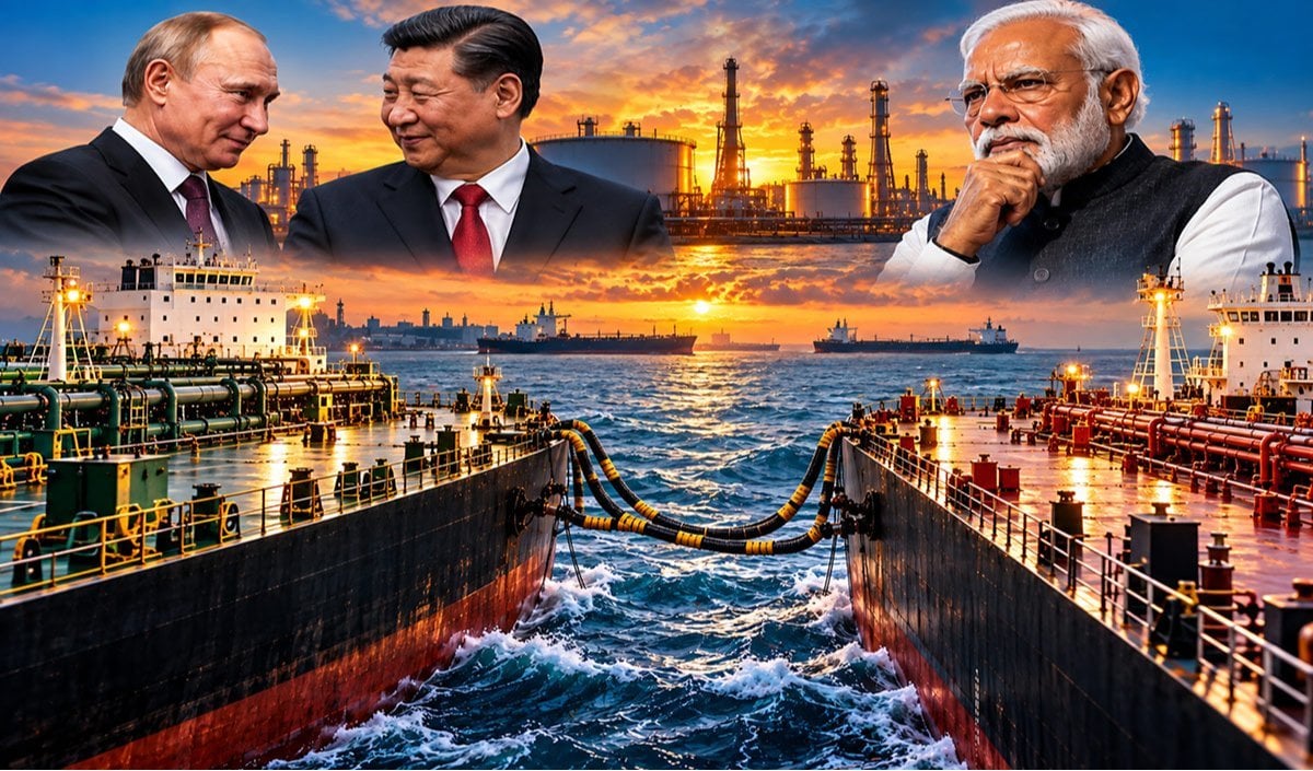 Russia Oil ज्यादा खरीदने लगा China, India की खरीद पर असर पड़ते देख Modi ने तुरंत निकाला नया रास्ता, Ship to Ship Transfer के जरिये करवा दिया खेल
