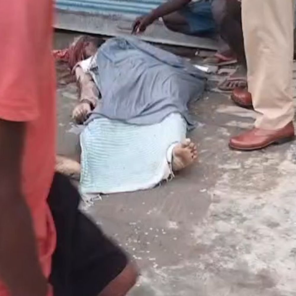 कैथल में दुकान की छत से गिरा मजदूर, मौत:बिहार से मंडी में काम करने आया, नीचे गिरकर सिर फटा