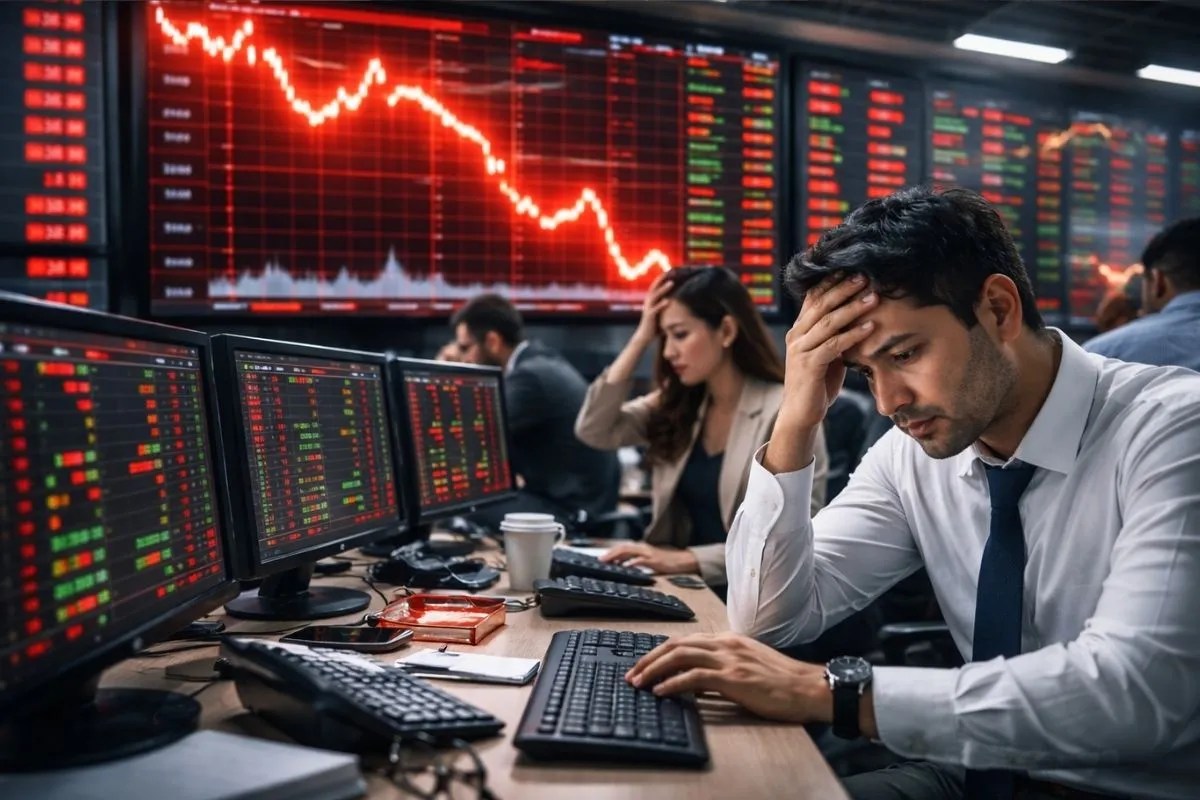 Stock Market Crash: बाजार में आज करीब 4 लाख करोड़ का नुकसान, सेंसेक्स 876 पॉइंट गिरकर हुआ बंद, जानिए इस मंदी के 5 बड़े कारण