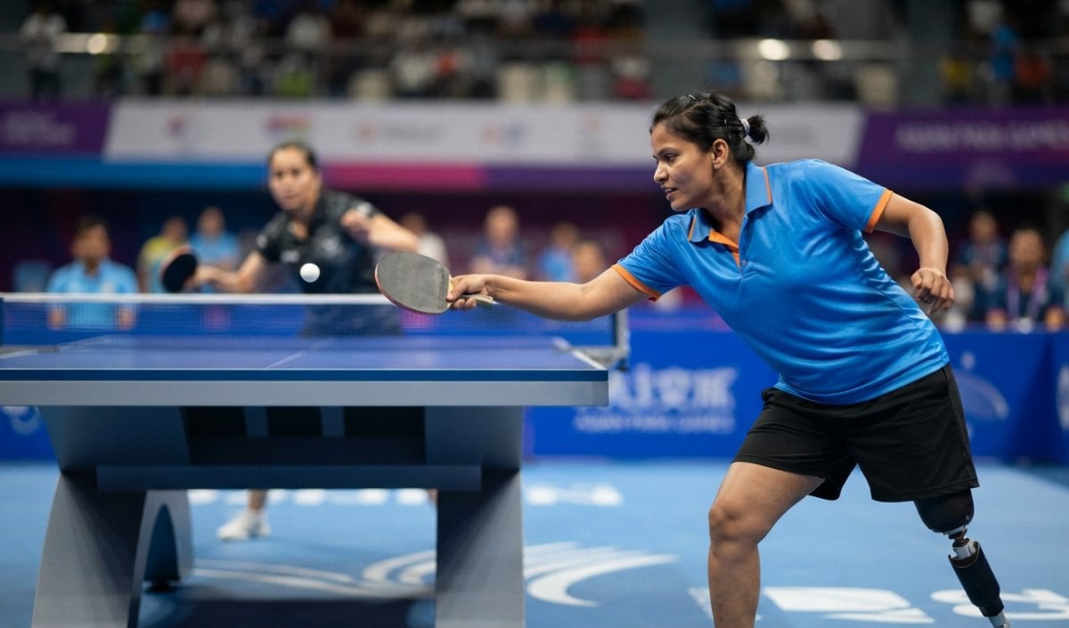 Asian Para Games में Baby Sahana Ravi और Prachi Pandey ने जीते Bronze Medal