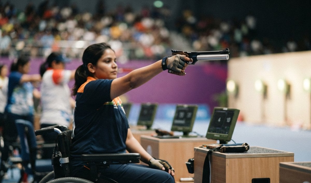 Asian Para Games में Srishti Arora ने 10m Air Pistol में Bronze Medal जीता