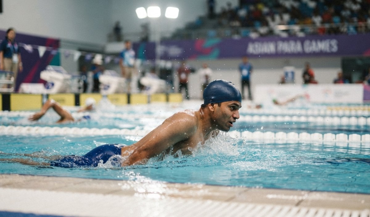 Asian Para Games: तैराक Kapil Kumar और तीरंदाज Swati Chaudhary ने जीता Silver