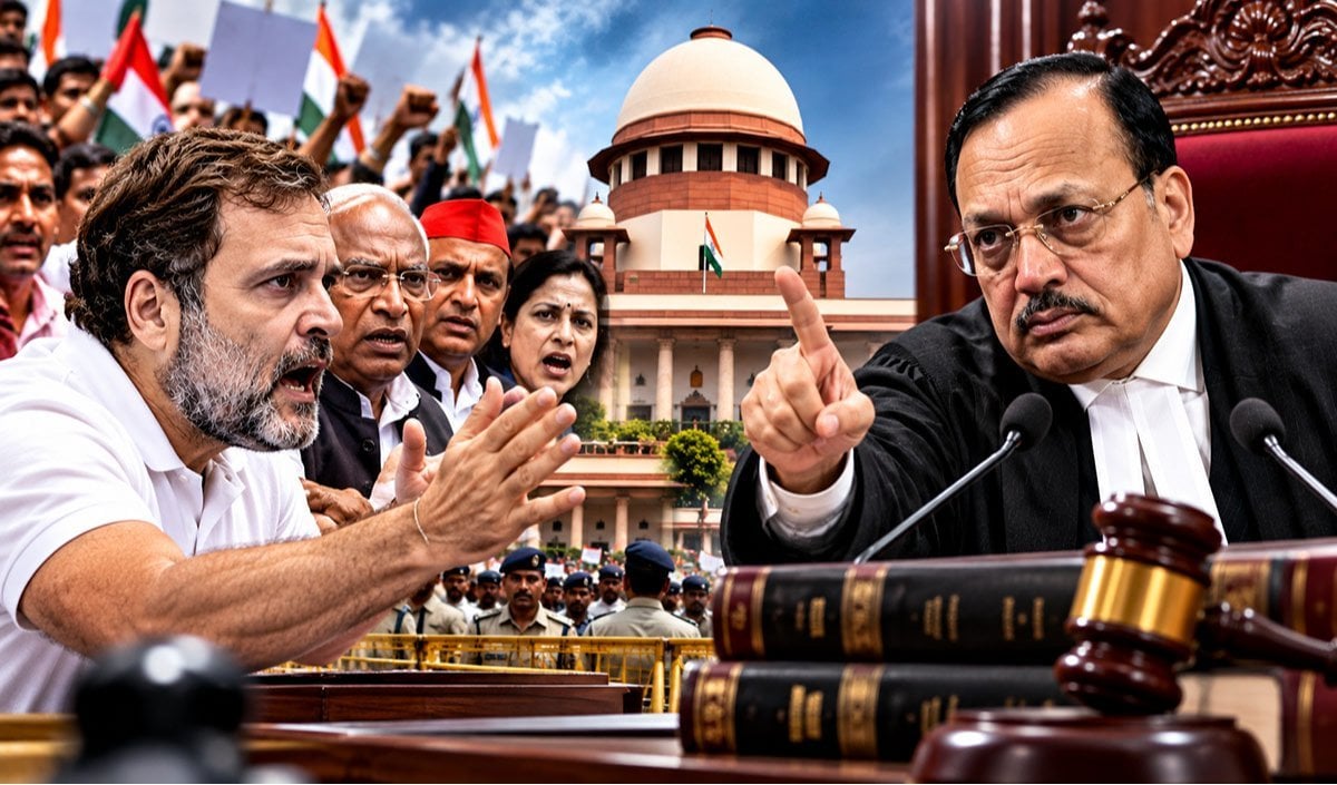 ‘न्यायपालिका को कोई दबाव में नहीं डाल सकता’, CJI Surya Kant की सख्त टिप्पणी से राहुल गांधी की राजनीतिक शैली पर उठे गंभीर सवाल