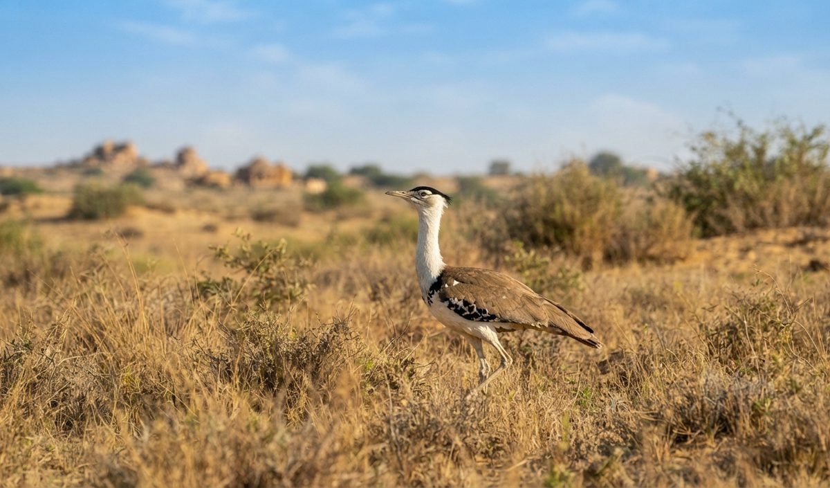 Jaisalmer में Great Indian Bustard क्षेत्र के पास दो चूना पत्थर खनन परियोजनाओं को मिली मंजूरी की सिफारिश