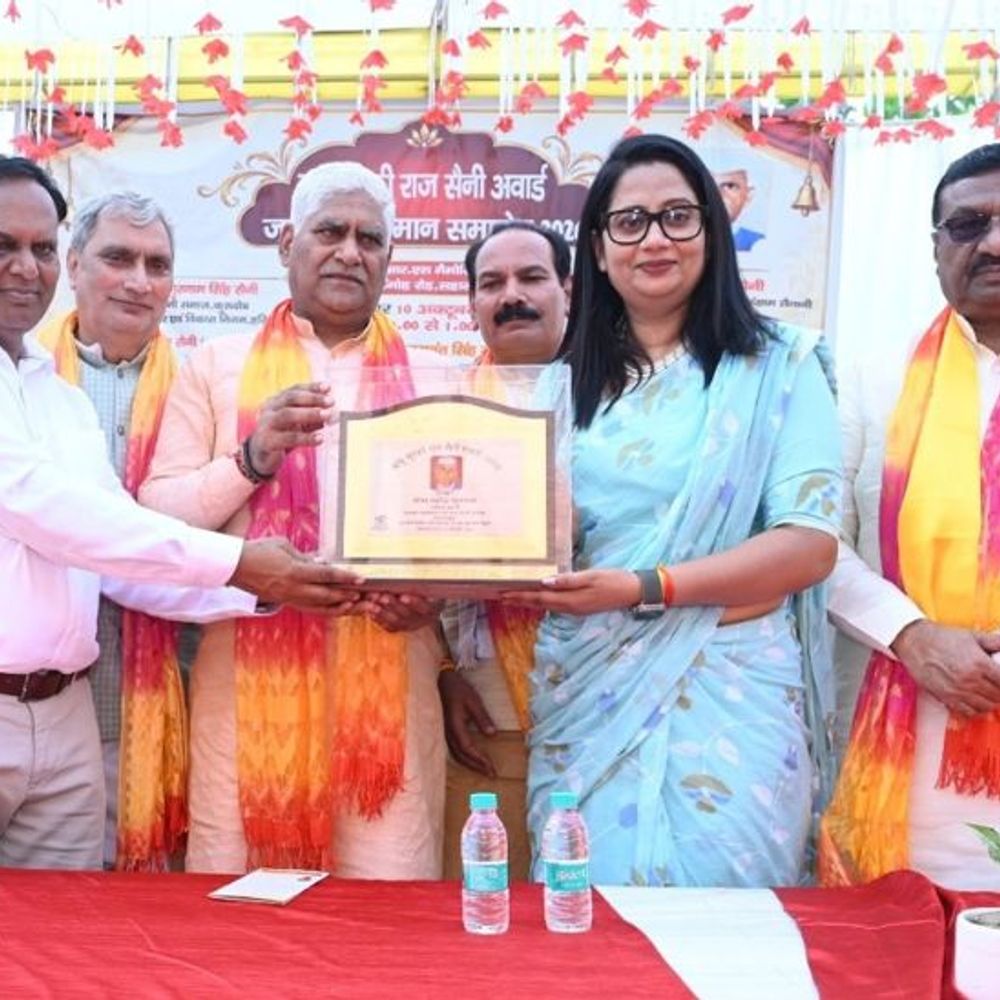 सहारनपुर में बाबू मुल्कीराज सैनी की जयंती मनाई:पांच प्रतिभाओं को मिला सम्मान, राज्यमंत्री जसवंत सैनी बोले; राजनीति में ईमानदारी और सेवा के प्रतीक थे बाबूजी