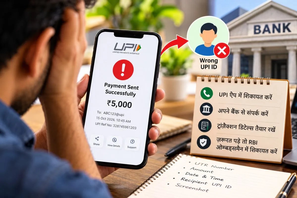 गलत UPI ID पर भेज दिए पैसे? घबराएं नहीं, जानें रकम वापस पाने का तरीका
