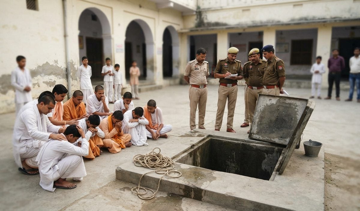 Mathura के वृंदावन गुरुकुलम में पानी की टंकी साफ करते समय 4 छात्रों की मौत
